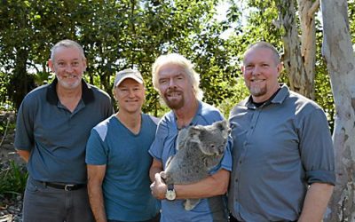 Sir Richard Branson to Save Koalas in Noosa